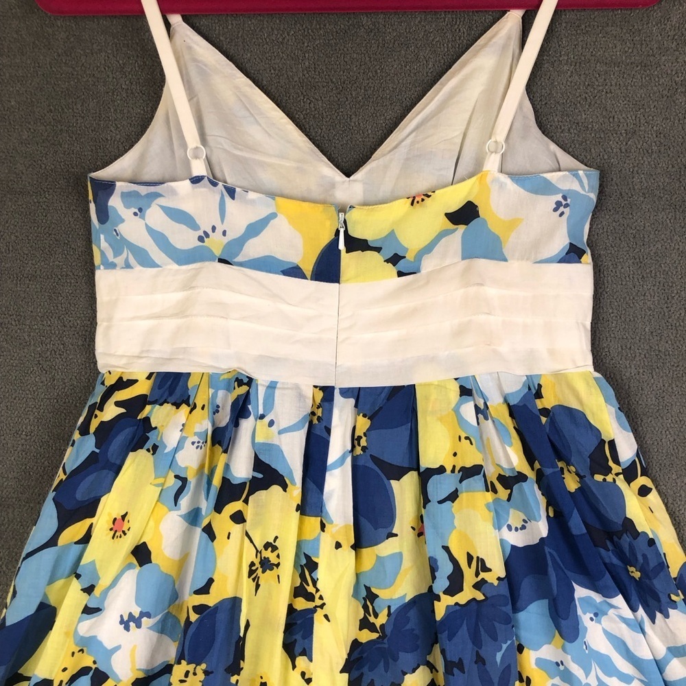Guess floral retro sleeveless A-line dress size 5 - Picture 4 of 12